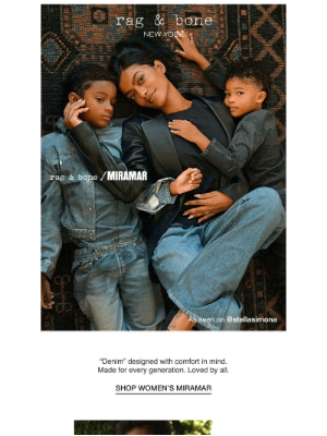 rag & bone - “Denim” for Every Generation