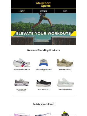 Great deals on the top brands in running