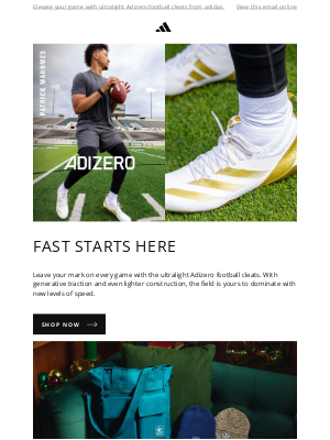 Adidas USA - Fast Starts Here with Adizero