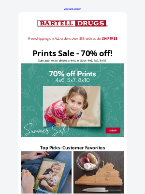 Rite Aid - ✨ 70% off Photo Prints!