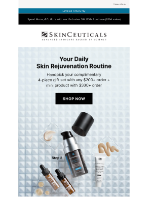 SkinCeuticals - Your Complimentary Daytime Routine