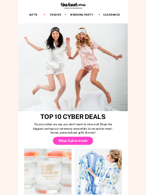 The Knot - Are you ready for these hot deals?! 🔥🔥🔥