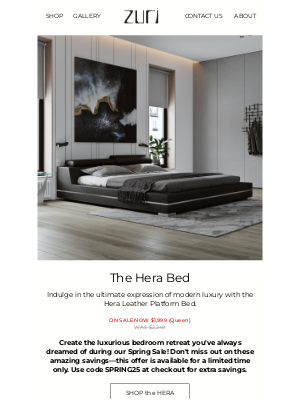 Zuri Furniture - Create the Bedroom You’ve Been Dreaming Of 🛌