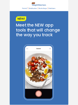 Weight Watchers - Major news: Tracking just got easier 🙌