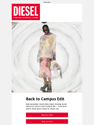 Diesel - Back to Campus, Back to Bold