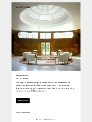 Maharam - Eltham Palace by Grace Banks