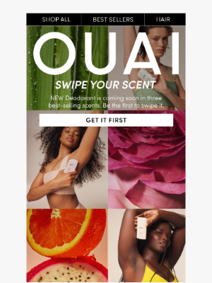 OUAI HAIRCARE - Be the first to swipe your scent