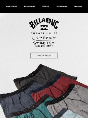 Billabong - Shorts for land, water and everything in between