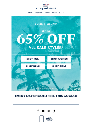 Vineyard Vines - Up To 65% Off ALL SALE STYLES 🔥