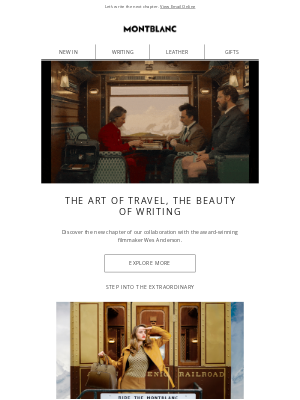 Montblanc - Wes Anderson returns for a new journey