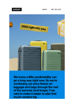 Away - It’s time to goOOO