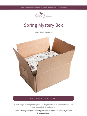 Plum Deluxe - Spring Mystery Box: What will you get?