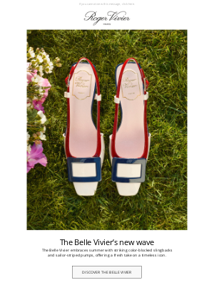 Roger Vivier Paris - Belle Vivier’s new coastal summer styles