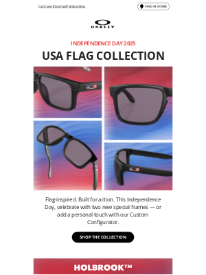 Oakley - Celebrate Independence Day In Full Color