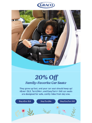 Graco Baby Products - Sunshine, Smiles & Savings—Up to 25% Off! ☀️