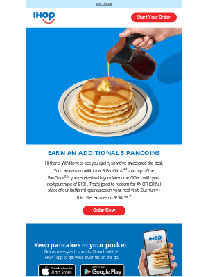 IHOP - Susan Limoli, check out this special offer!