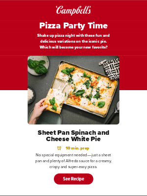 Campbell's Soup - Pizza night…with a twist!🍕