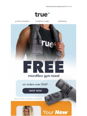 True Protein (Australia) - Stay Cool. Stay Dry. Stay Ready.