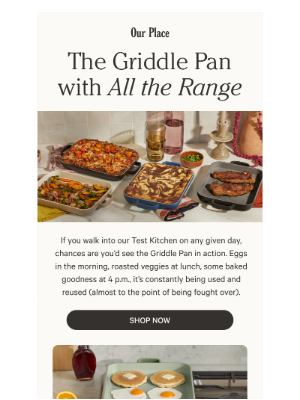 Our Place - Your Griddle Riddle, Solved