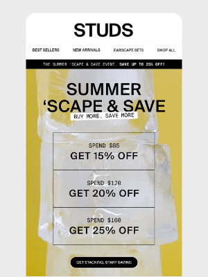 Studs - UP TO 25% OFF: STACK MORE, SAVE MORE!