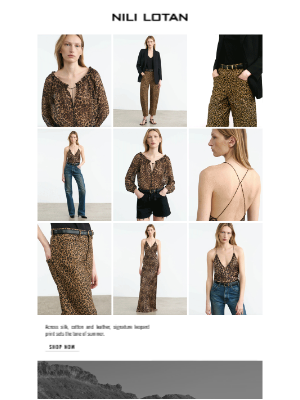 Nili Lotan New York - Wild Side: Signature Leopard Print