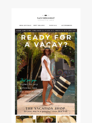 Ben Sherman - Ready for a vacay? Check out the Vacation Shop 🏝️