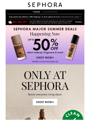 Sephora - ✨ 25% off select hair ✨ Ends tomorrow.
