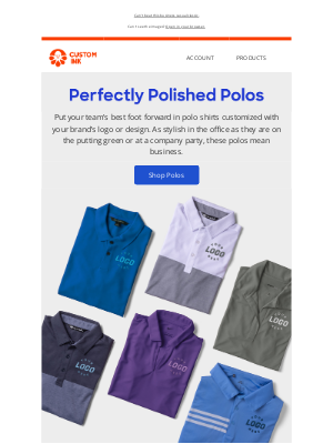 Custom Ink - Pair your logo with a polo