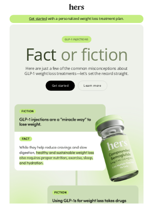 hers - GLP-1 injections: Fact vs. fiction