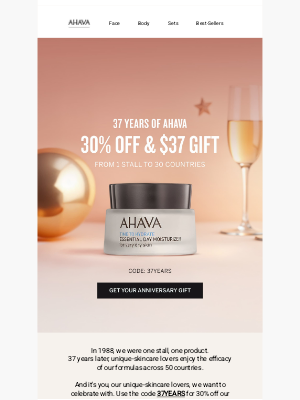 AHAVA - Exceptional Anniversary Sale ✨ 37 Years of AHAVA