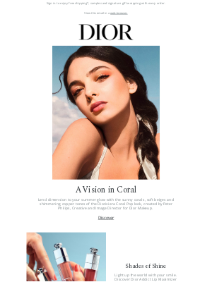 Dior - SUMMER TREND | Coral Crush