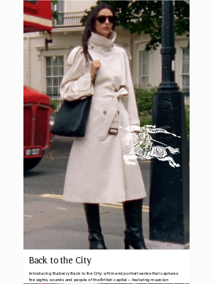 Burberry (United Kingdom) - Back to the City