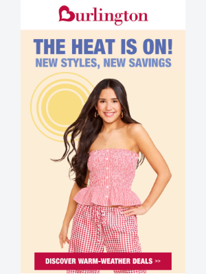 Burlington - Temps are HOT and so are the DEALS