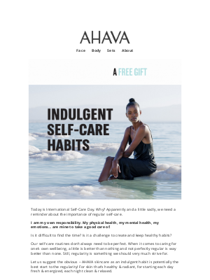 AHAVA - Self-Care with a Free Gift 💝