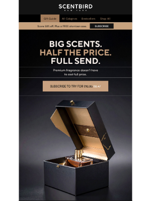 Scentbird - Your Signature Scent? Now 50% Off.