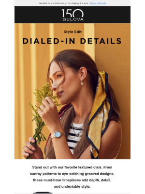 Bulova - Details Count: Textured Dials Are Trending Now