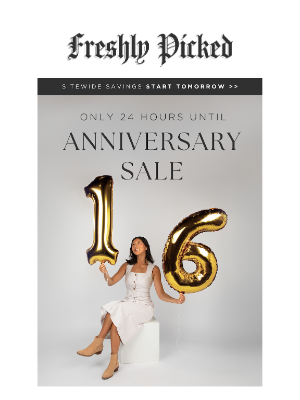 Freshly Picked - 🌟 Are You Ready for 75% OFF? 🌟 SALE STARTS TOMORROW!