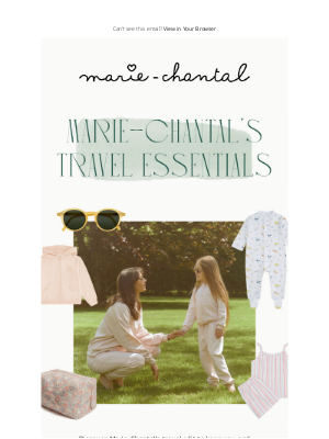 Marie-Chantal - Marie-Chantal's Travel Essentials