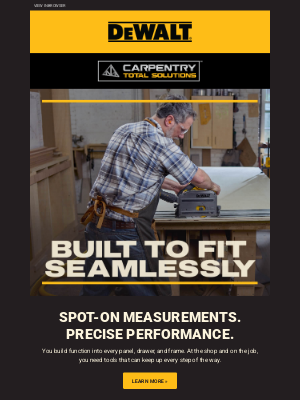 DEWALT - Tools for the Woodshop