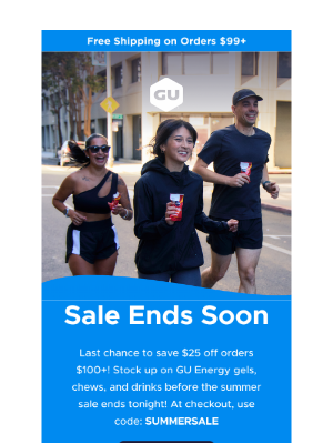 GU Energy Labs - Last Call: Biggest Discount of the Year