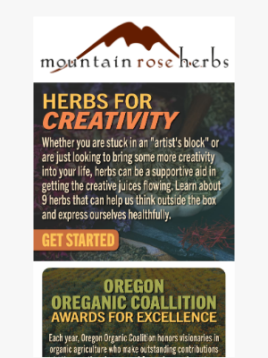 Learn About Herbs for Healthy Expression  & Creativity