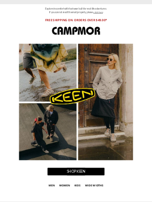 Campmor - Adventure Starts from the Ground Up 🌍