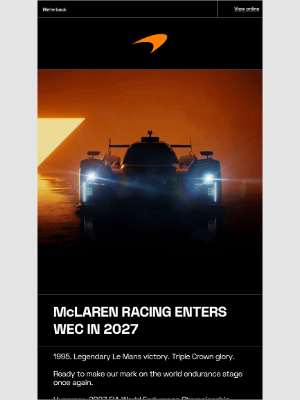 McLaren Store - We're back 🟠