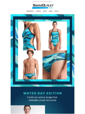 SwimOutlet - PRINT OF THE MONTH: Inspired by Water 💧