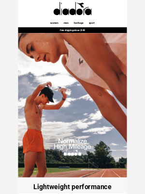 Diadora - A summer on the run