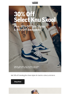 Vans - Trending: ‘90s nostalgia in the Knu Skool