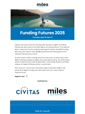 Miles Partnership - Upcoming Webinar: Explore the Future of DMO Funding in 2025