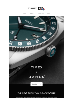 Timex - Timex x The James Brand - The Next Evolution of Adventure