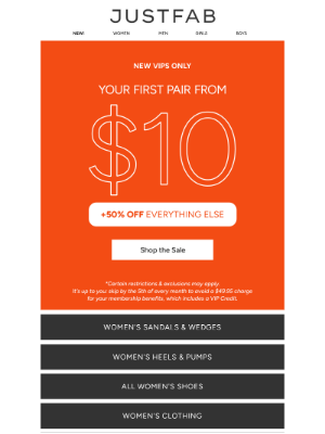 ShoeDazzle - Your 1st Pair As Low As $10!