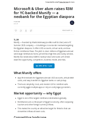 Omni Hotels & Resorts - Microsoft & Uber alum raises $3M for YC-backed Munify — a neobank for the Egyptian diaspora